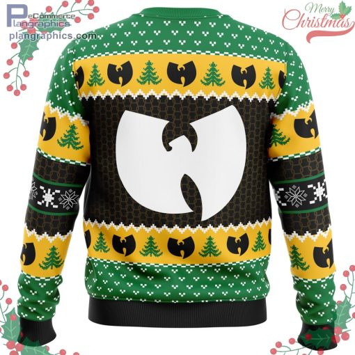 yah its christmas time yo wu tang clan ugly christmas sweater 620 MsSY8