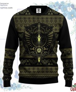 zelda 3d ugly christmas sweater 7 kq5g4