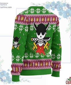 zoro one piece anime ugly christmas sweater 240 NUYqm