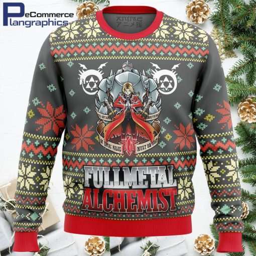 fullmetal alchemist alt ugly christmas sweater 1 z0m60s