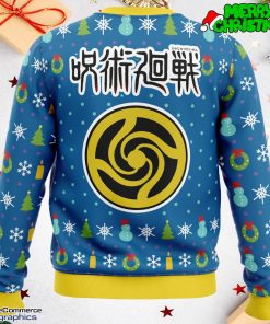 fun walk jujutsu kaisen all over print ugly christmas sweater 3 mzndti