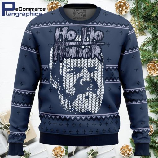 game of thrones hodor ugly christmas sweater 1 okv0s7
