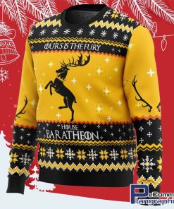 game of thrones house baratheon ugly christmas sweater 2 riafvk