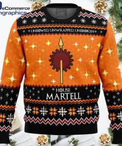game of thrones house martell all over print ugly christmas sweater 1 mpa1fm