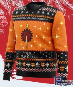 game of thrones house martell all over print ugly christmas sweater 2 colxby