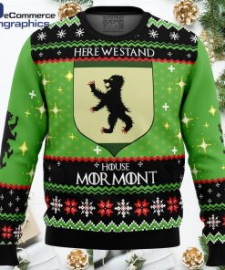 game of thrones house mormont all over print ugly christmas sweater 1 posicj