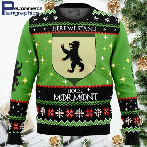 game of thrones house mormont all over print ugly christmas sweater 1 posicj