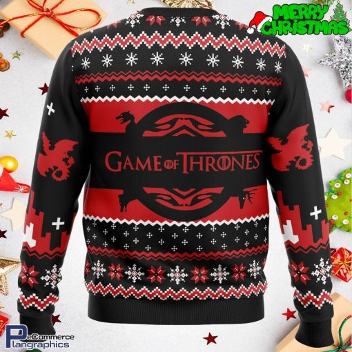 game of thrones house targaryen all over print ugly christmas sweater 3 ipllrs