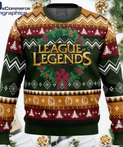 game on christmas league of legends all over print ugly christmas sweater 1 ttjxdw