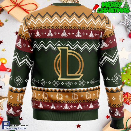 game on christmas league of legends all over print ugly christmas sweater 3 qhw301