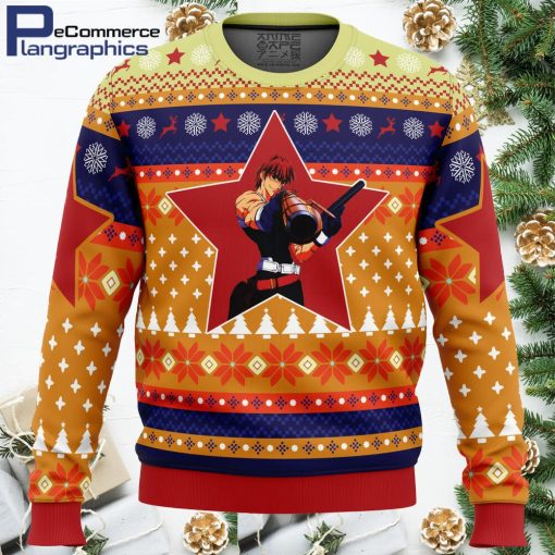 gene starwind outlaw star ugly christmas sweater 1 k6czk1