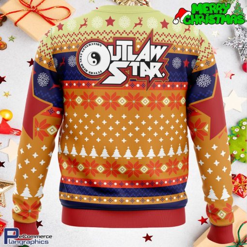 gene starwind outlaw star ugly christmas sweater 3 tz8bno