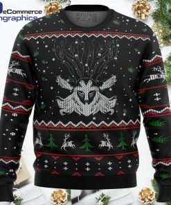 ghibli forest spirit ugly christmas sweater 1 ojcpr9