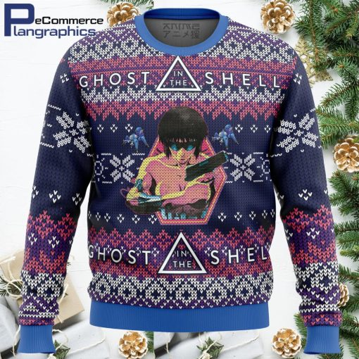 ghost in the shell alt all over print ugly christmas sweater 1 f6nrbs
