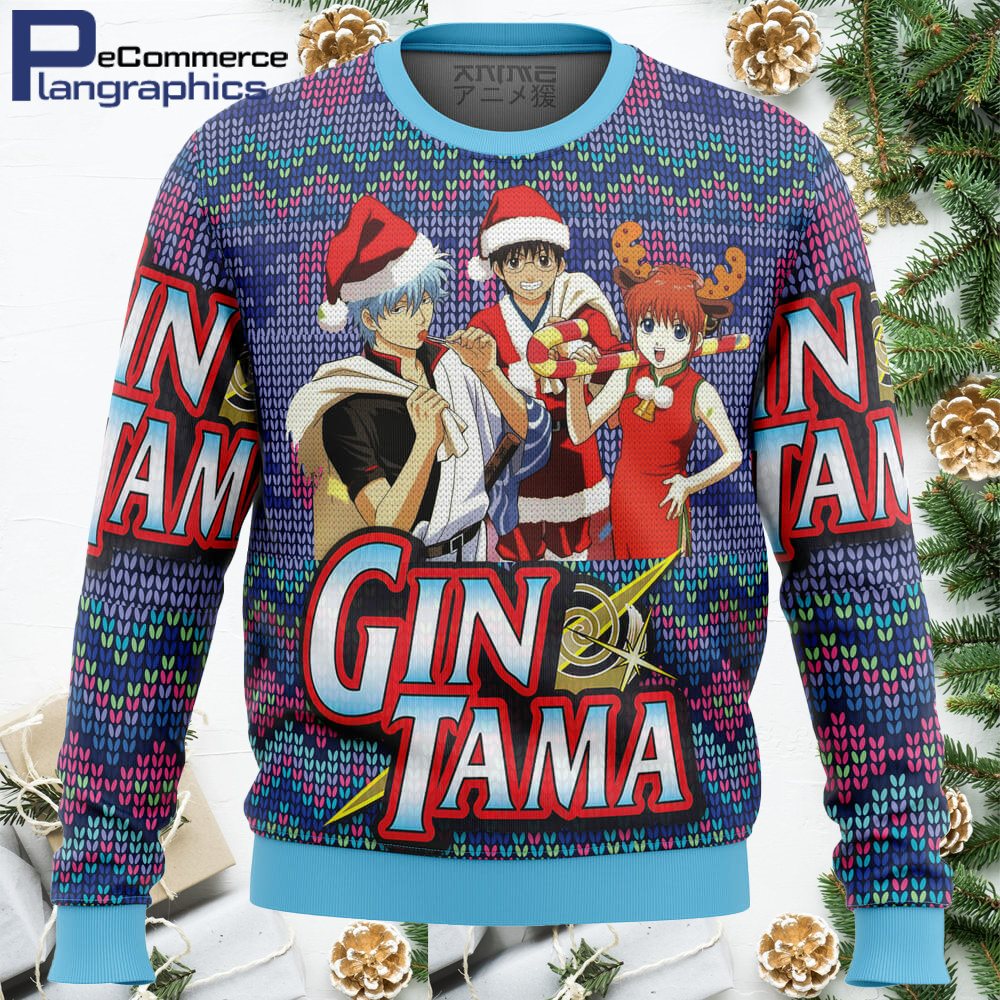 Gintama Alt All Over Print Ugly Christmas Sweater
