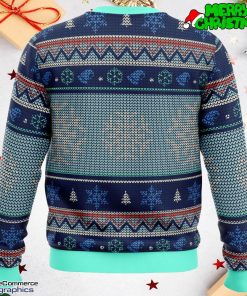 gintama gintoki and sadaharu all over print ugly christmas sweater 3 tckma0