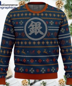 gintama gintoki symbol ugly christmas sweater 1 pghvev