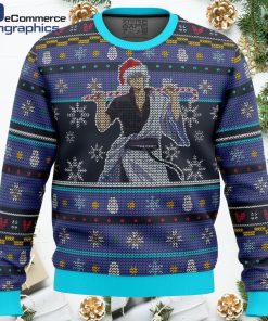 gintama sakata gintoki all over print ugly christmas sweater 1 f0ymfy
