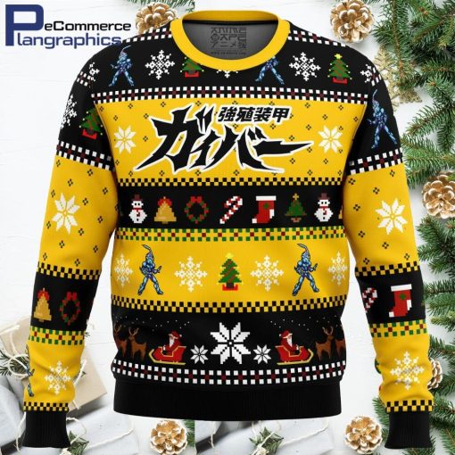 guyver happy holidays ugly christmas sweater 1 zdb7vp