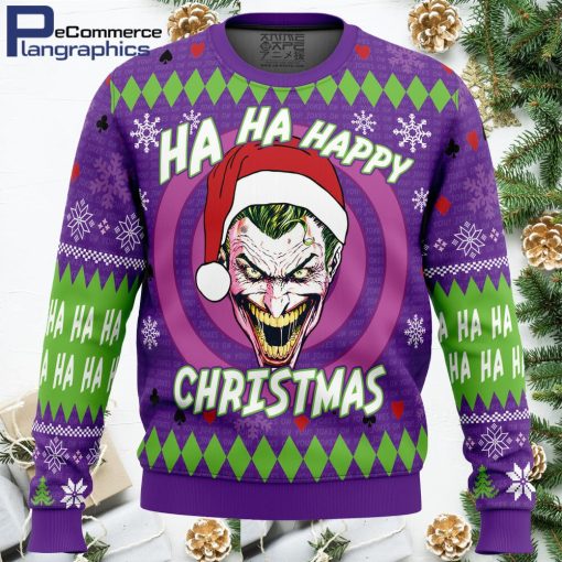 ha ha ha happy christmas joker christmas sweater 1 qisgrr