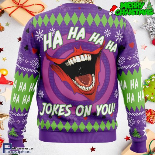 ha ha ha happy christmas joker christmas sweater 3 yhwbdj