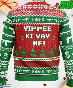 hans gruber fall nakatomi plaza die hard ugly christmas sweater 3 w36co5