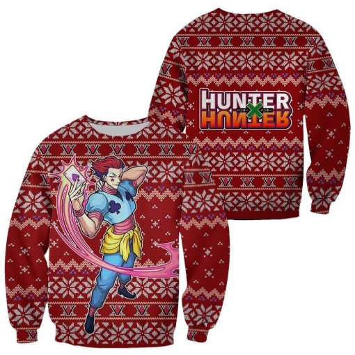 hisoka hunter x hunter aop ugly sweatshirt sweater 1 i8sukz