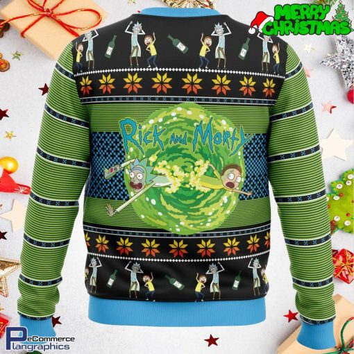lets get schwifty rick and morty ugly christmas sweater 3 lbwzsm