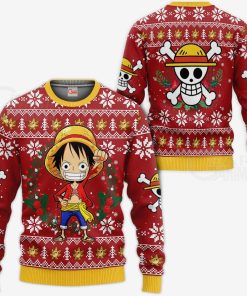 luffy one piece anime ugly sweatshirt sweater 1 kkjy2z