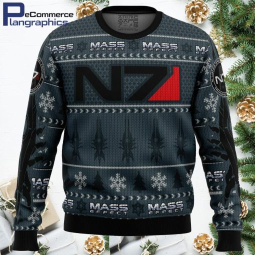mass effect n7 ugly christmas sweater 1 cwczlv