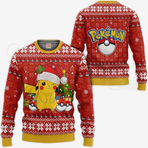 pikachu pokemon anime ugly sweatshirt sweater 1 dkxiwi