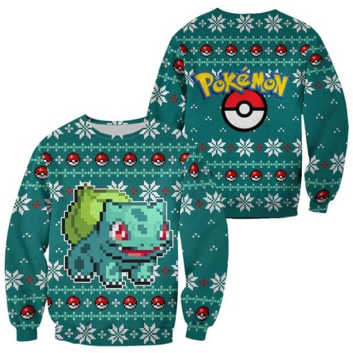 pokemon bulbasaur ugly sweatshirt sweater 1 htqfk9