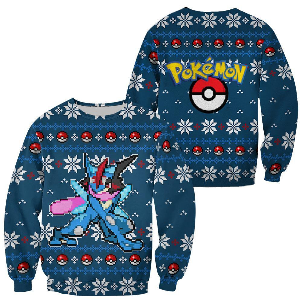Pokemon Greninja Ugly Sweatshirt, Sweater