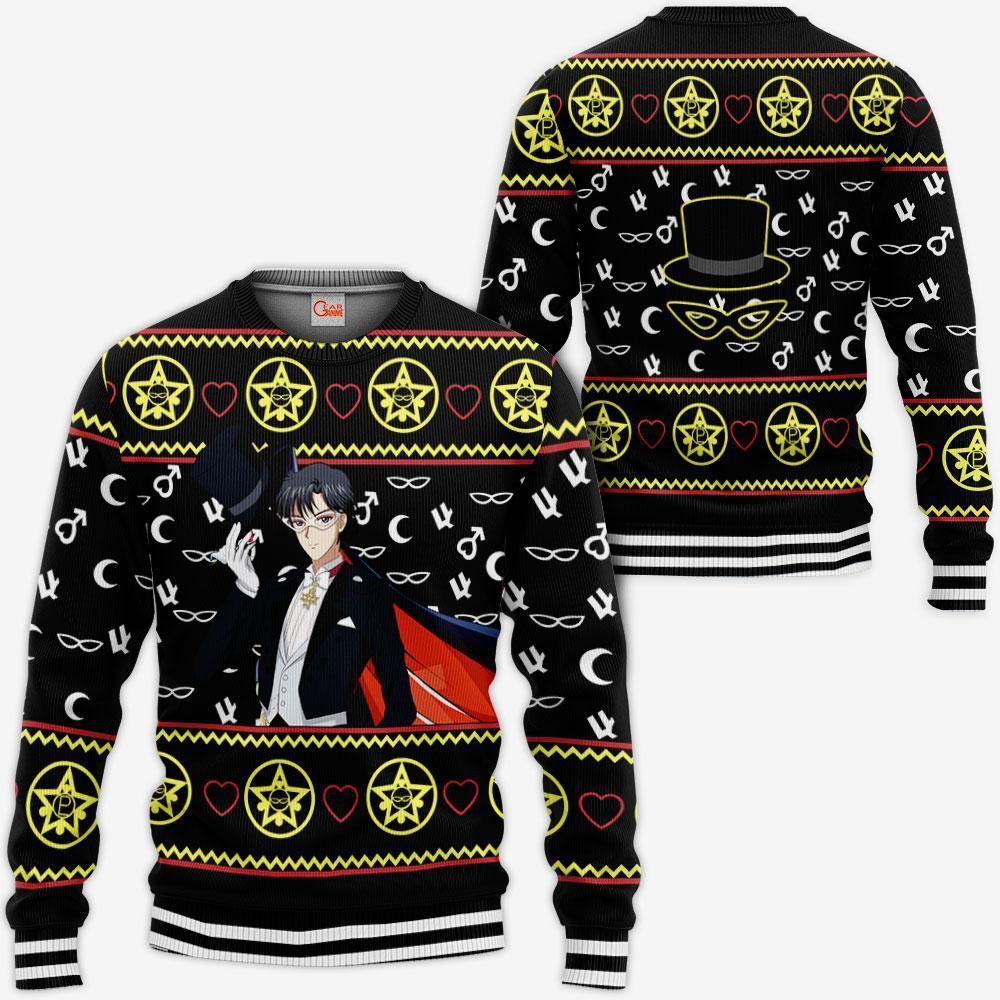 Tuxedo Sailor Moon Anime s Idea Ugly Sweatshirt, Sweater