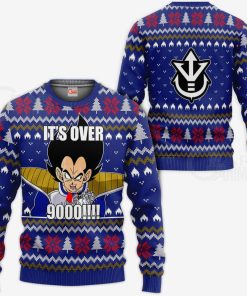 vegeta its over 9000 funny dbz ugly sweatshirt sweater 1 eo1obc