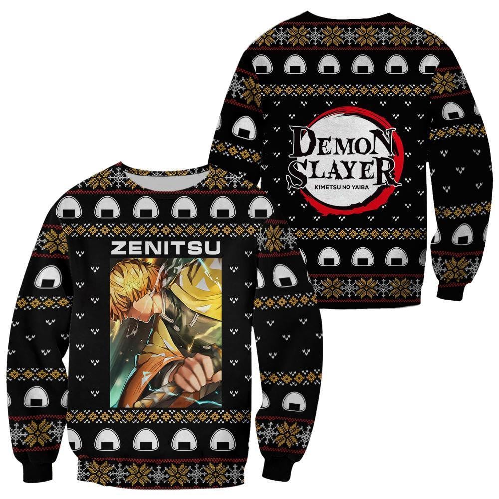 Zenitsu Agatsuma Demon Slayer Ugly Sweatshirt, Sweater