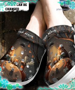 book girl bear chibi cute crocs clog shoes customize name jZq1D