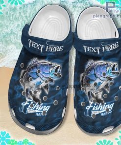 father day fishing crocs clog shoes customize name DxhYU