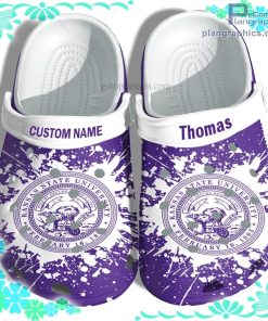 kansas state university graduation crocs clog shoes customize name WwLul