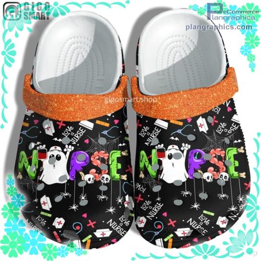 nurse boo costume crocs clog shoes ugEbI