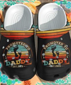 promoted to daddy 2022 crocs clog shoes mhup8