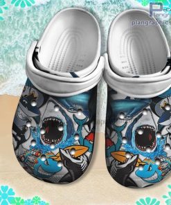 shark club ocean beach crocs clog shoes customize name j5Pjf