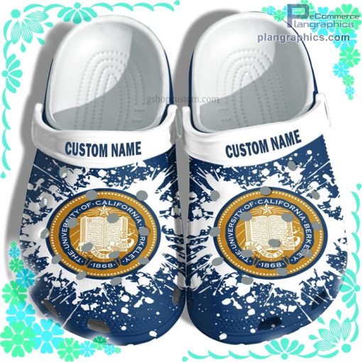 university of california berkeley crocs clog shoes customize name 6xHvf