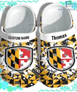 university of maryland baltimore county graduation crocs clog shoes customize name zHtJ8