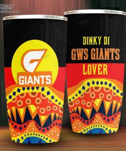 afl dinky di greater western sydney giants lover aboriginal flag x indigenous tumbler 3 NwCj6