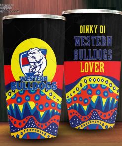 afl dinky di western bulldogs lover aboriginal flag x indigenous tumbler 3 XrMuI