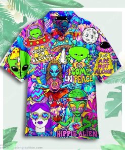 alien space out hippie aloha hawaiian shirts qV70N