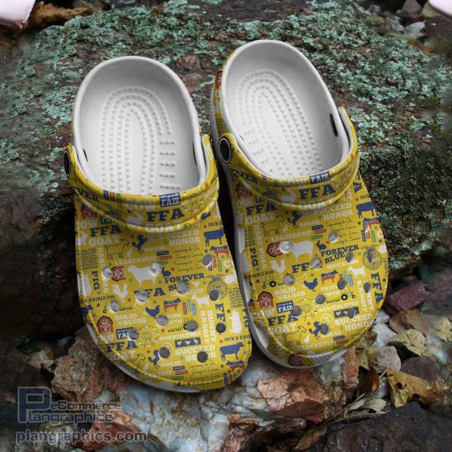 amazing agriculture ffa crocs clogs shoes 4 RfMTK