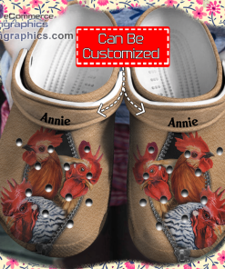 animal crocs chicken on zipper personalized crocs shoes 1 y5bdD