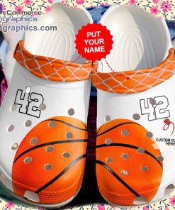basketball crocs basketball personalized lovers white clog shoes 1 tqADW